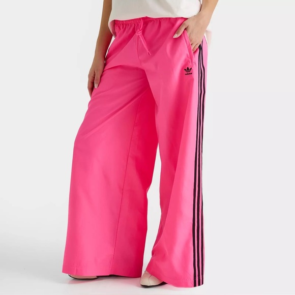 adidas Originals Pants - Adidas Originals [S-M] Lightweight Wide-Leg Track Pants JV7493
